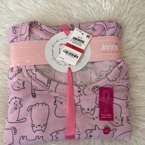Cat pjs set. xs